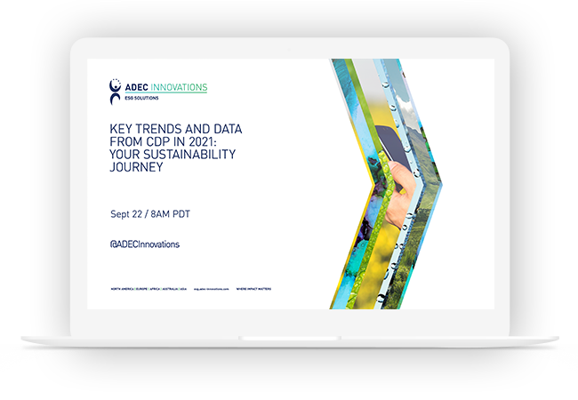 UPCOMING WEBINARS Join us for two informative web events this month as we explore the growth of ESG in Mauritius and CDP insights from 2021.